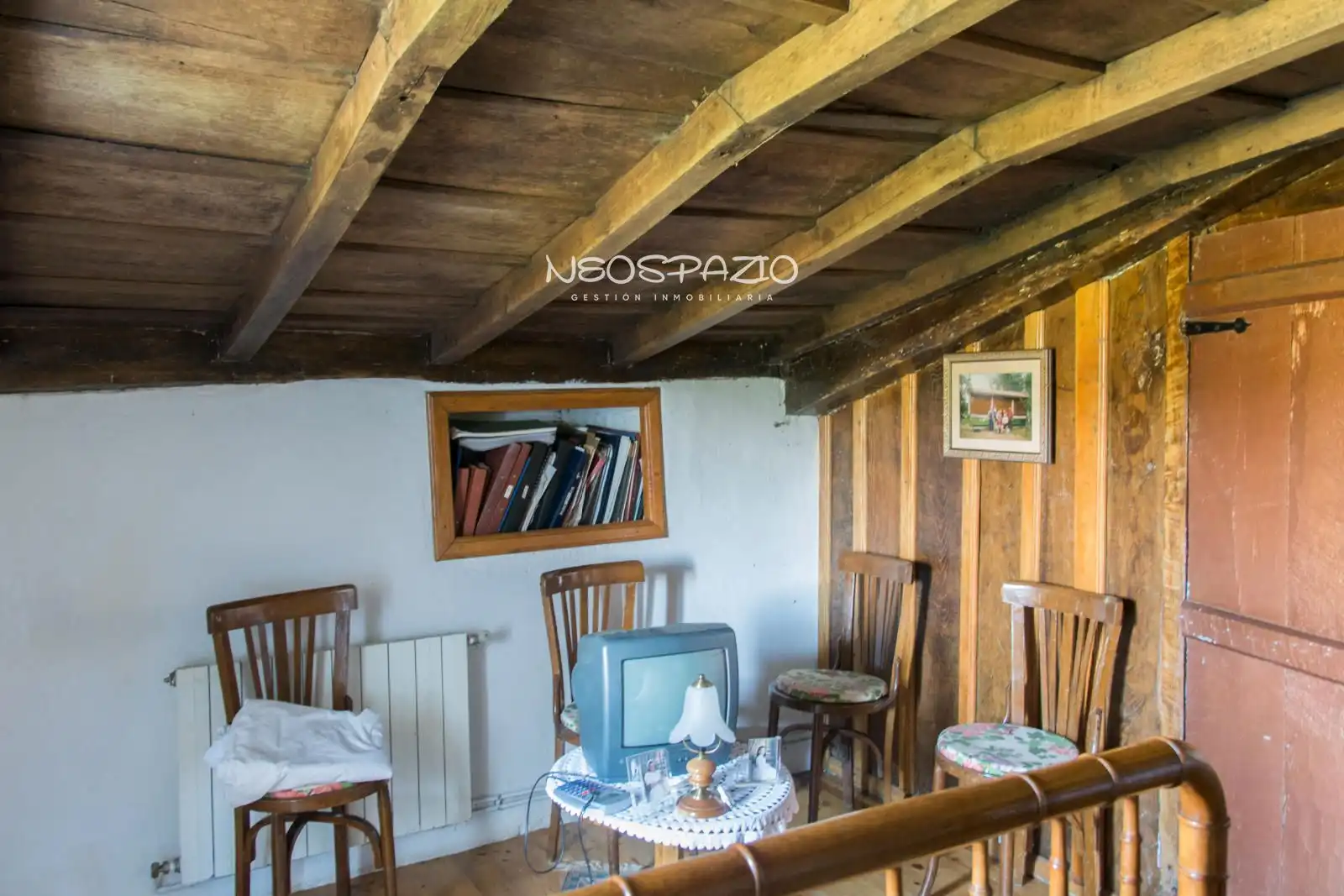 Wohnzimmer von Haus oder Chalet zum Verkauf in Monterroso mit Heizung und Möbliert