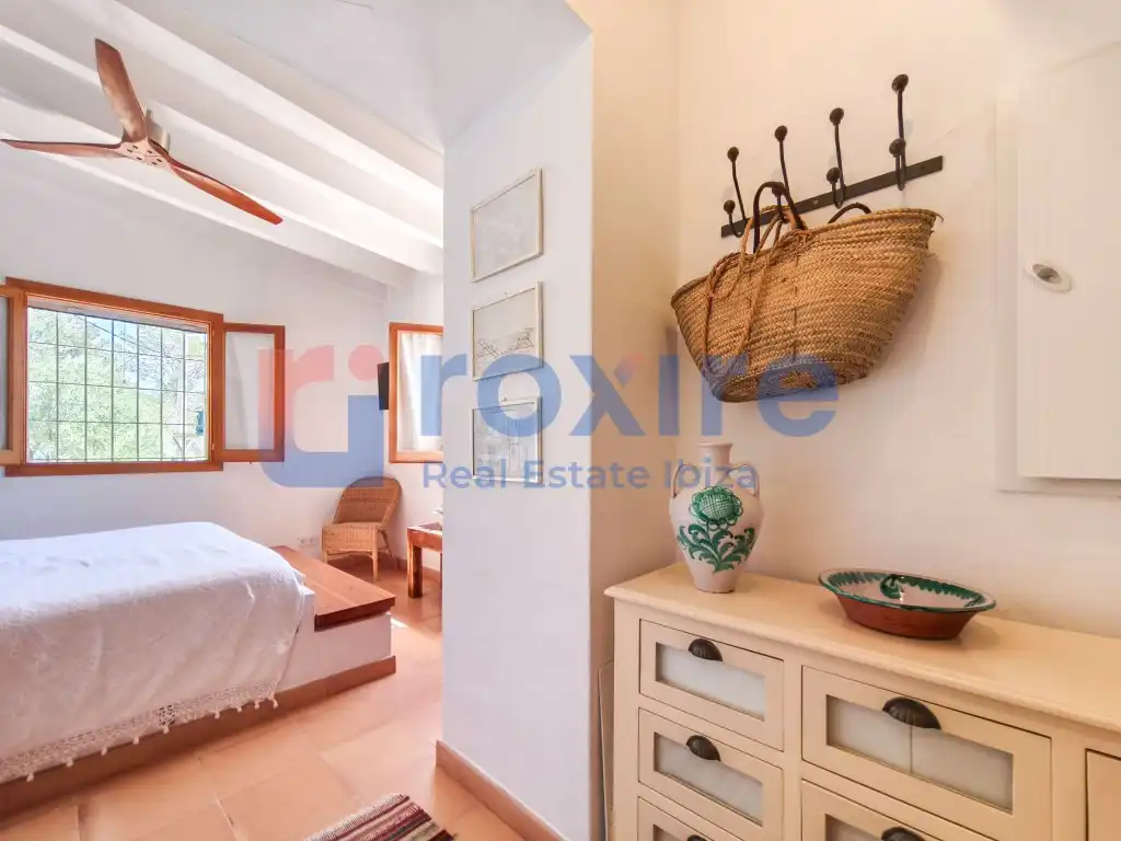 Bedroom of Houses for rent in Sant Josep de sa Talaia  with Air Conditioner, Private garden and Terrace