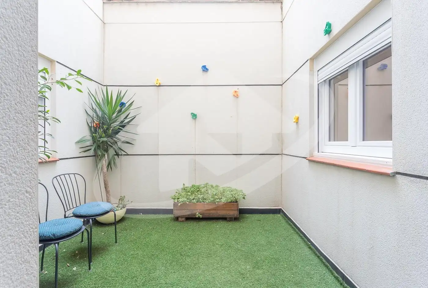 Balcony of Flat for sale in Sabadell  with Heating, Parquet flooring and Terrace