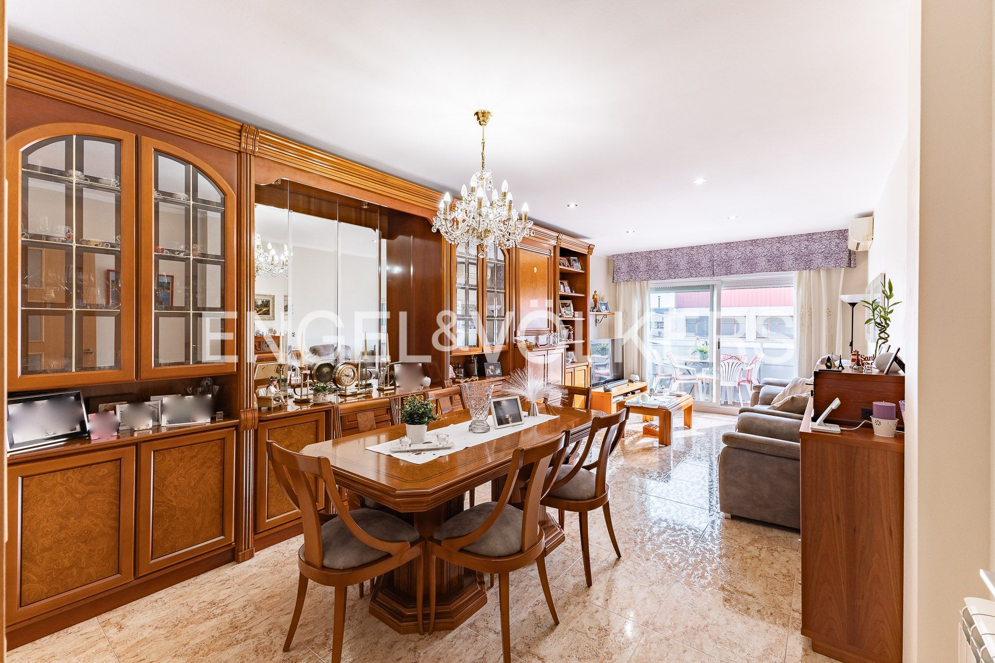 Dining room of Apartment for sale in Mataró  with Air Conditioner, Heating and Terrace