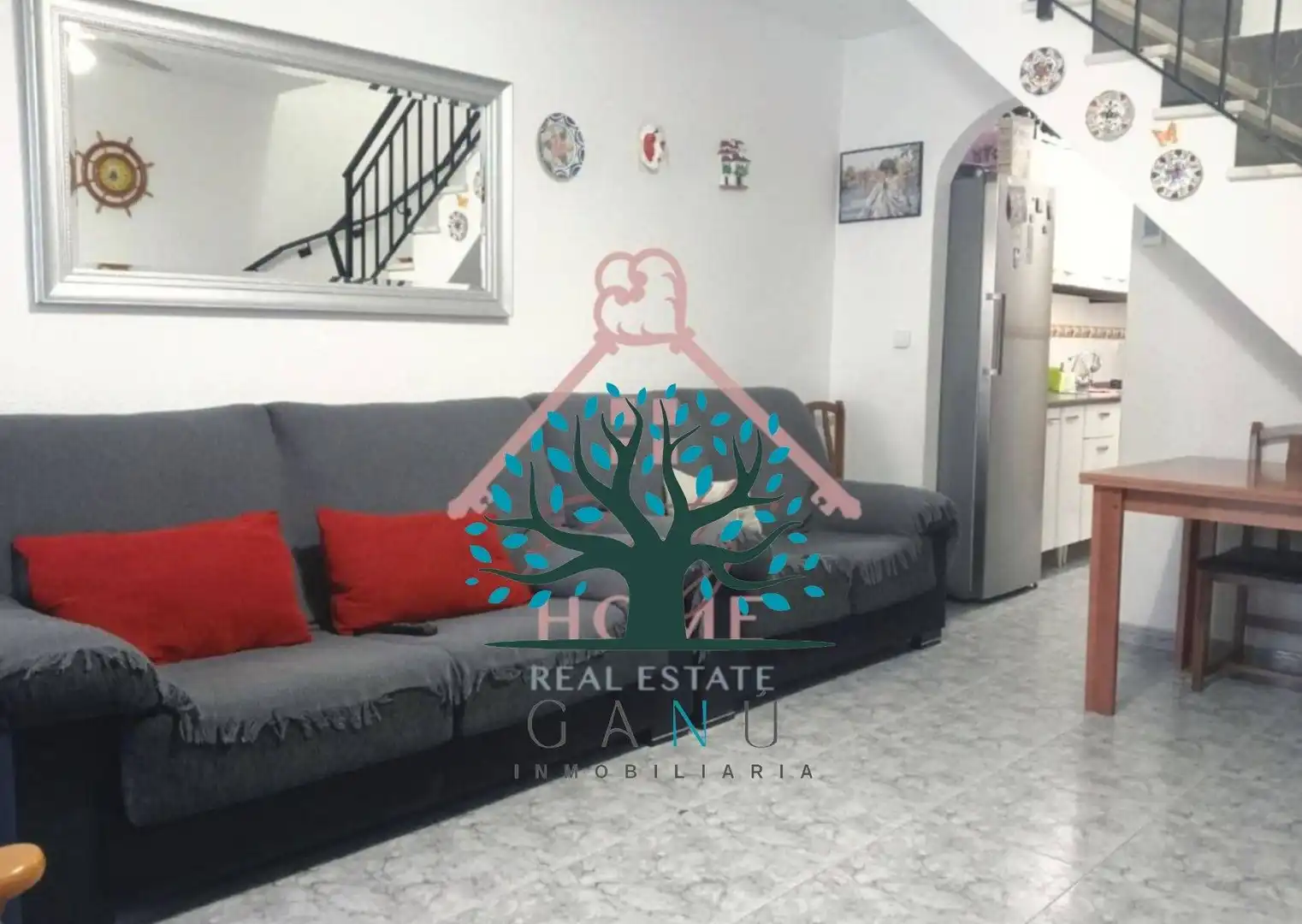 Sala d'estar de Dúplex en venda en Mazarrón amb Jardí privat, Terrassa i Traster