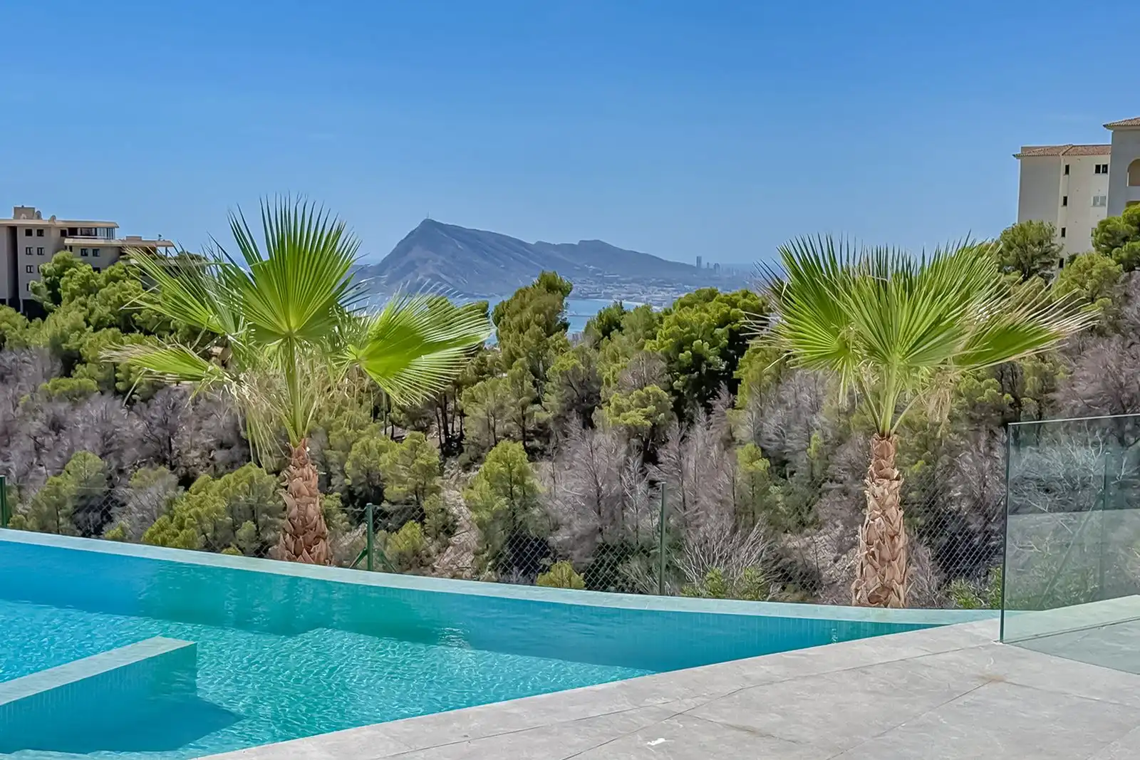 Swimming pool of Houses for sale in Altea  with Air Conditioner, Heating and Terrace