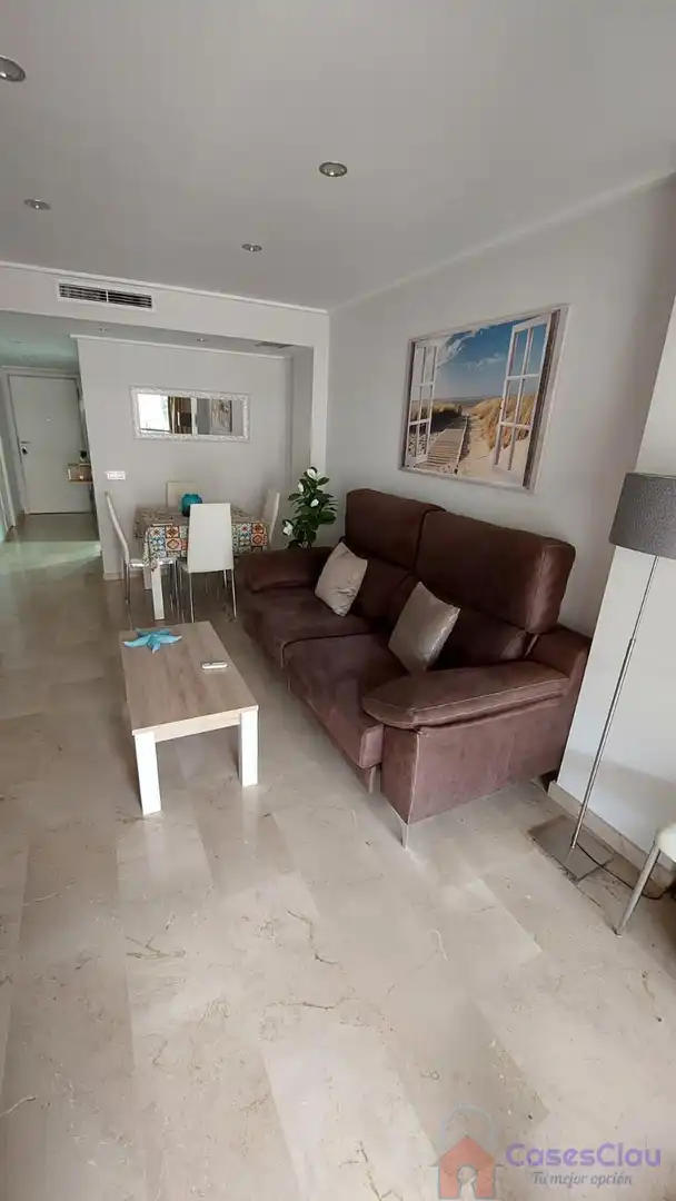 Sala de estar de Apartamento en venta en Oropesa del Mar / Orpesa con Aire acondicionado, Calefacción y Terraza