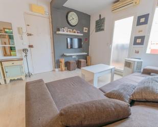 Living room of Attic to rent in Elche / Elx  with Air Conditioner, Terrace and Balcony