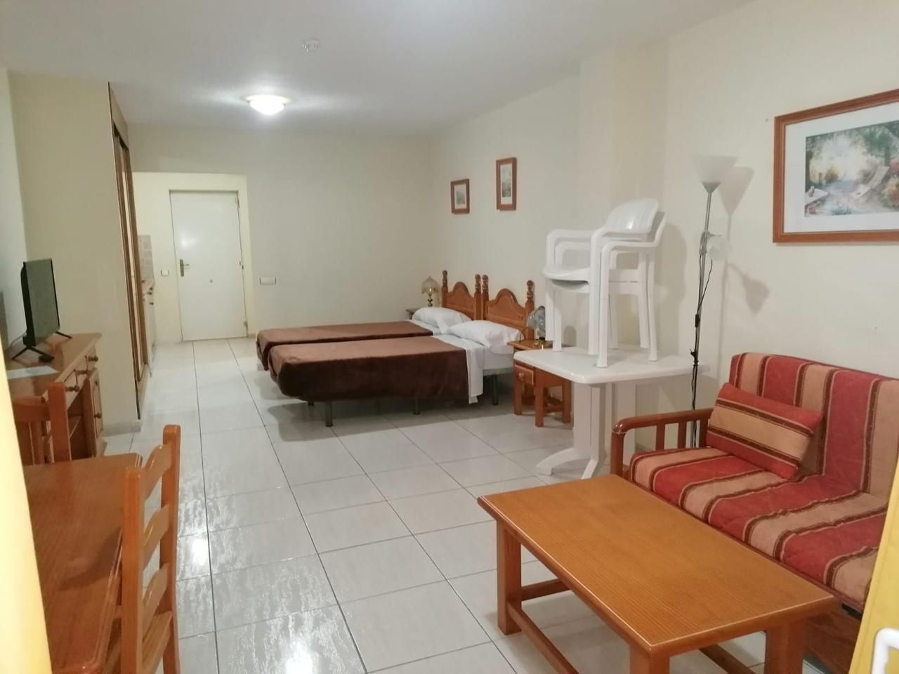 Dormitori de Estudi en venda en Arona amb Moblat, Balcó i Piscina comunitària