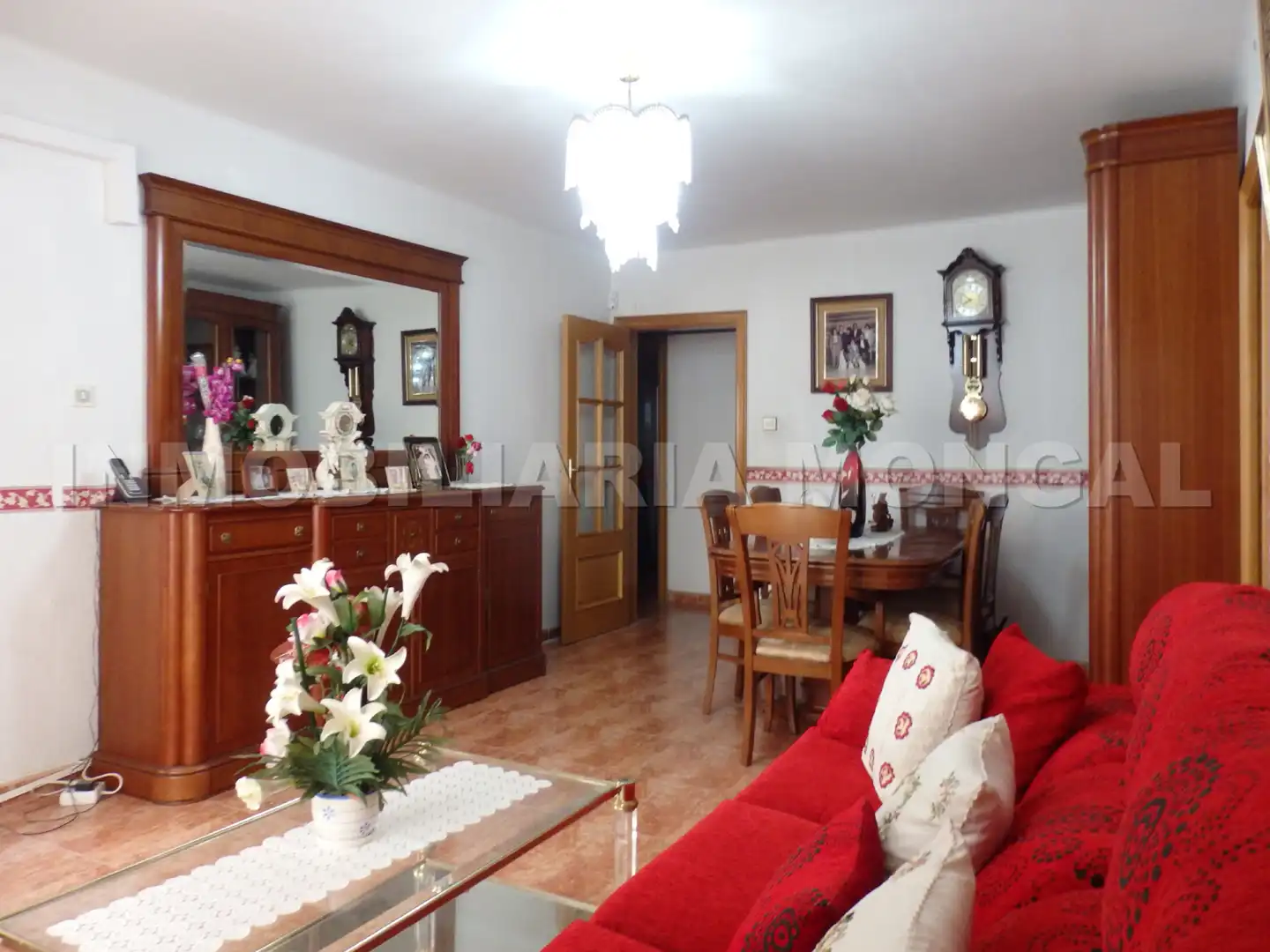 Sala de estar de Piso en venta en Esplugues de Llobregat con Aire acondicionado, Amueblado y Horno