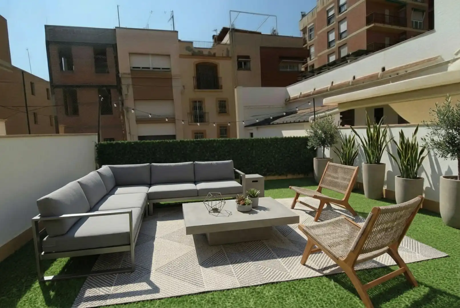 Terraza de Casa adosada en venta en Barcelona con Aire acondicionado y Terraza