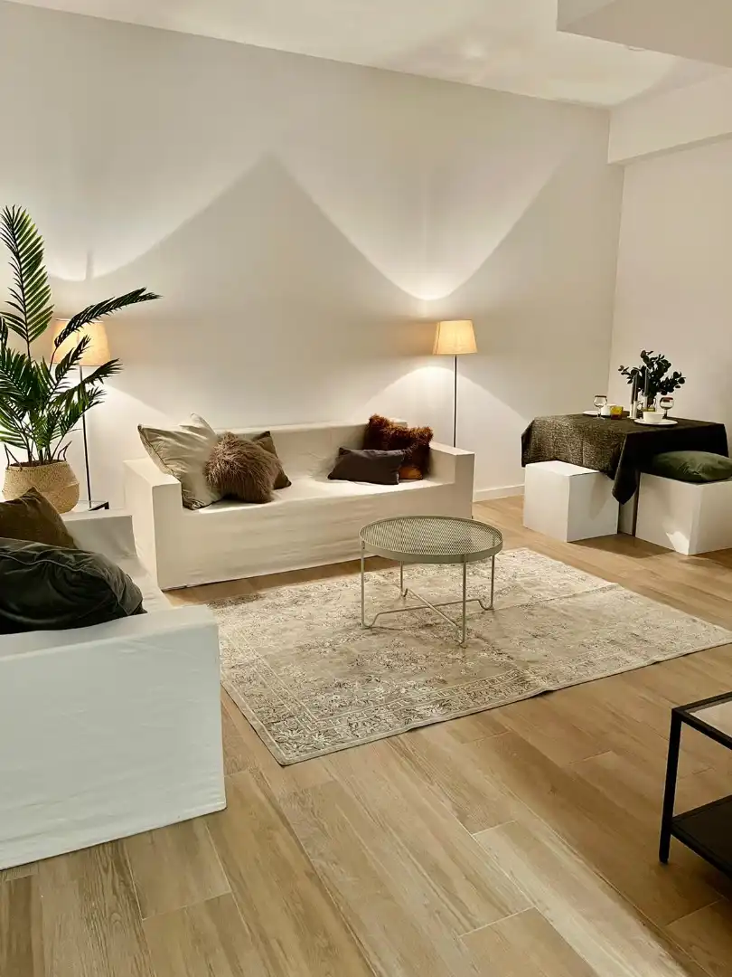 Sala de estar de Piso en venta en El Prat de Llobregat con Aire acondicionado, Calefacción y Terraza