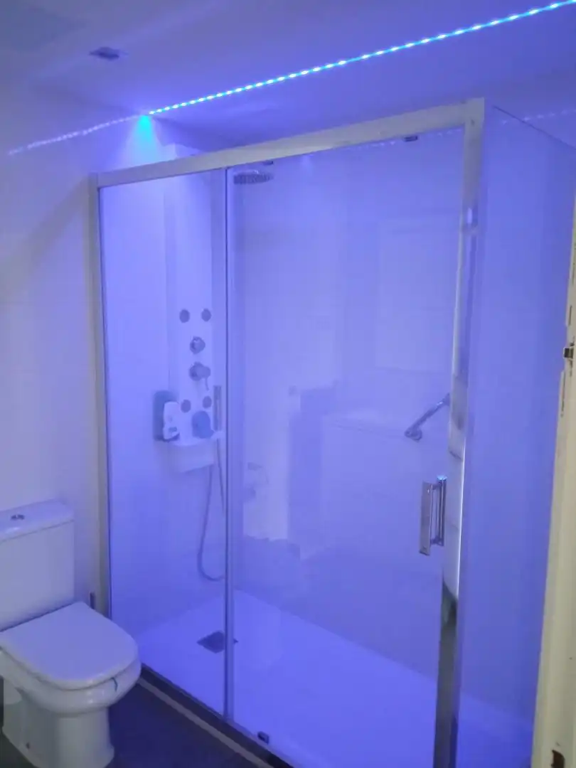 Bathroom of Flat for sale in Salou  with Heating, Private garden and Swimming Pool