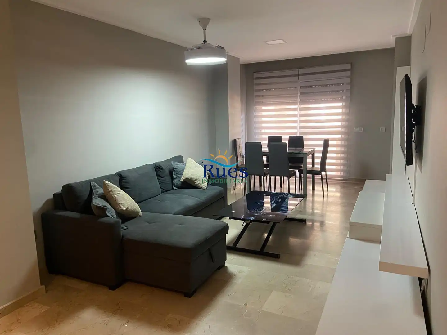 Wohnzimmer von Erdgeschoss zum Verkauf in Oropesa del Mar / Orpesa mit Heizung, Terrasse und Abstellraum