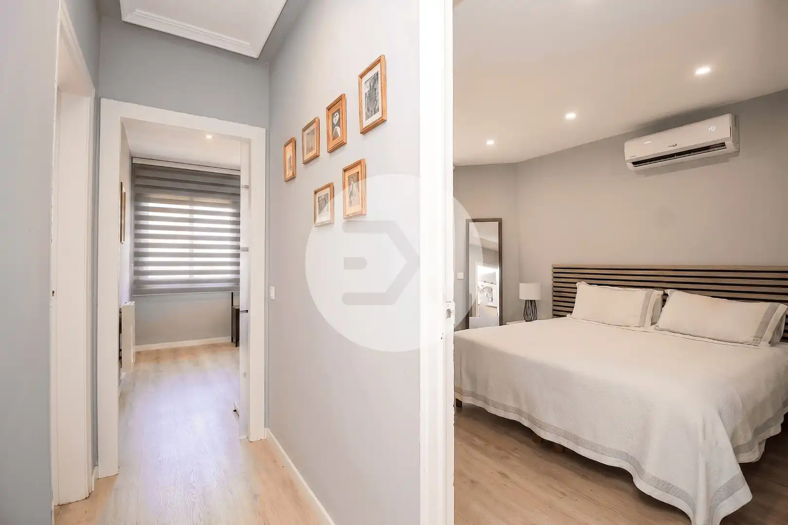 Bedroom of Flat for sale in Castelldefels  with Air Conditioner, Heating and Parquet flooring