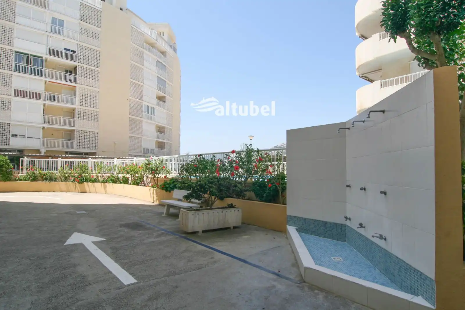 Terrasse von Wohnungen zum Verkauf in Peñíscola / Peníscola mit Terrasse, Schwimmbad und Gemeinschaftspool