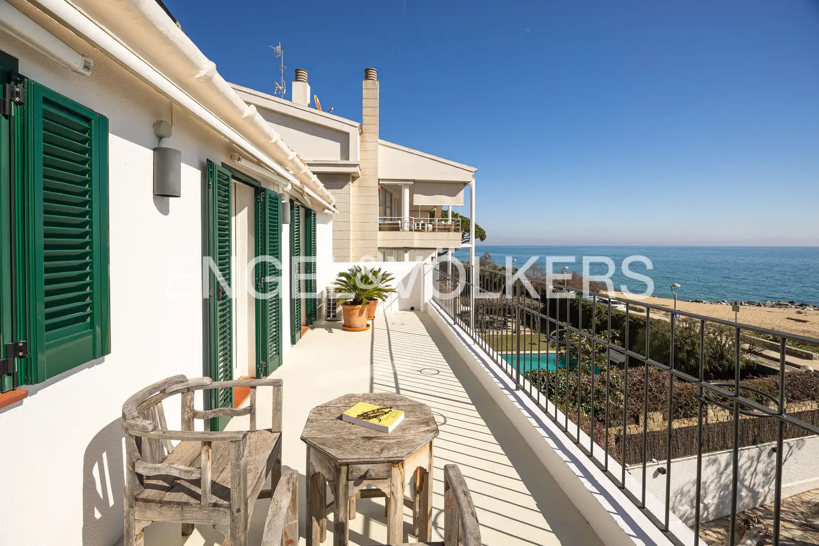 Terrace of Houses for rent in Caldes d'Estrac  with Air Conditioner, Heating and Private garden