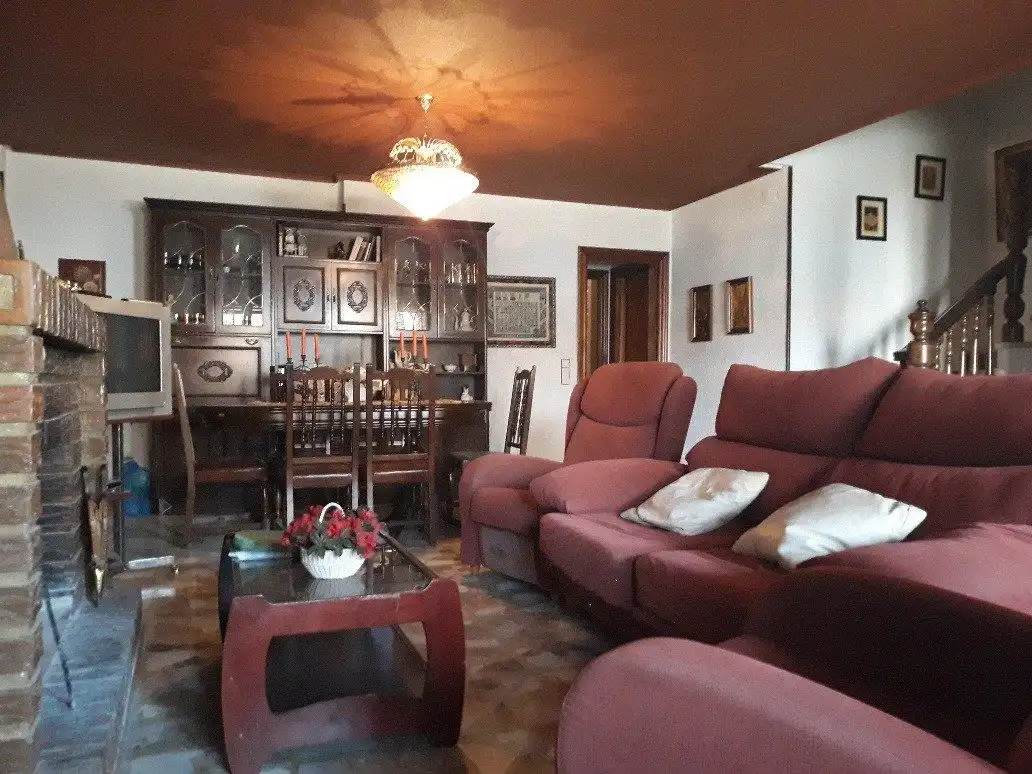 Sala de estar de Casa o chalet en venta en Muniesa con Terraza y Balcón