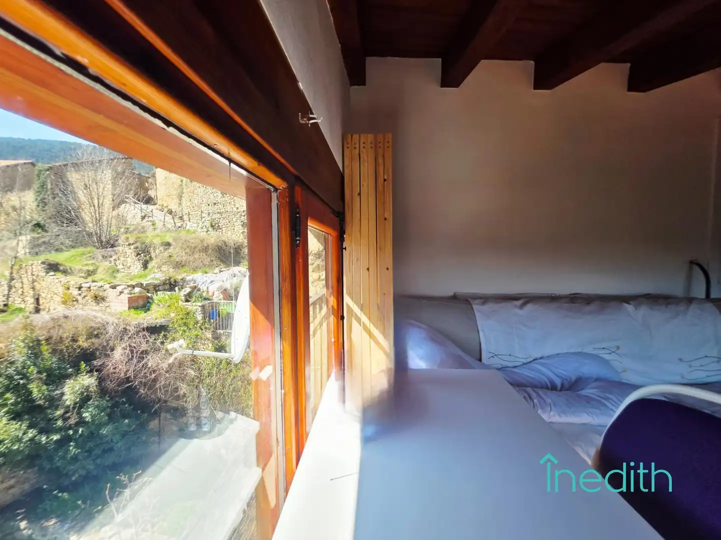 Terrassa de Casa o xalet en venda en El Pont de Bar amb Aire condicionat, Jardí privat i Terrassa