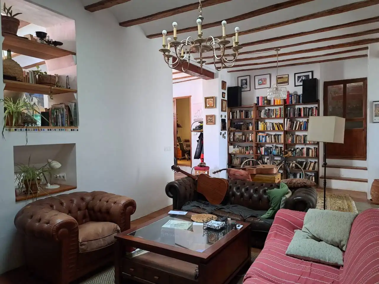 Sala de estar de Casa o chalet en venta en Pinet con Jardín privado