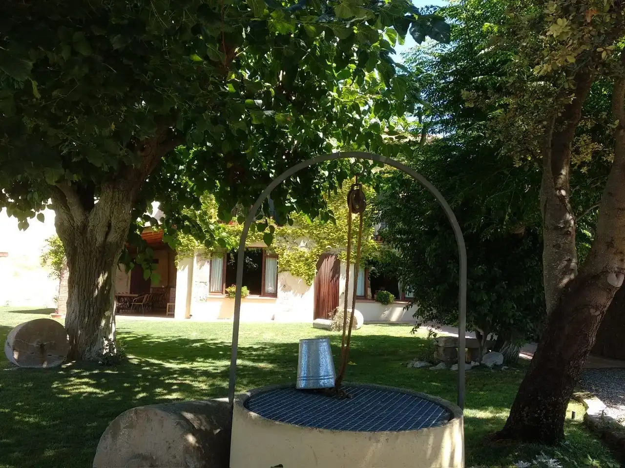Jardí de Casa o xalet en venda en Vilanova de Bellpuig amb Calefacció, Jardí privat i Piscina