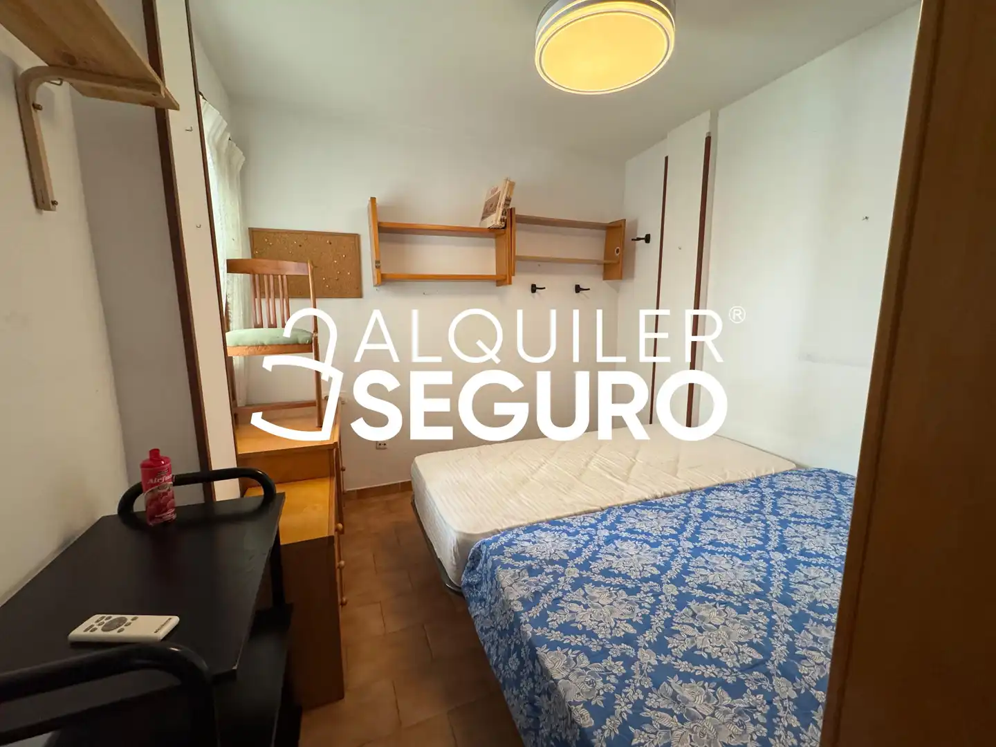 Bedroom of Flat for rent in Málaga  with Furnished