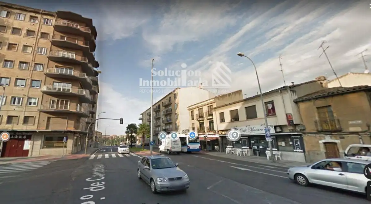 Vista exterior de Garatge en venda en Salamanca