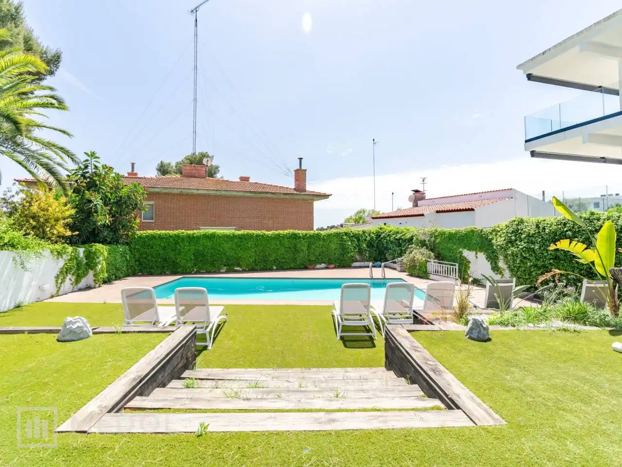 Piscina de Casa adosada en venta en Tarragona con Aire acondicionado, Calefacción y Jardín privado