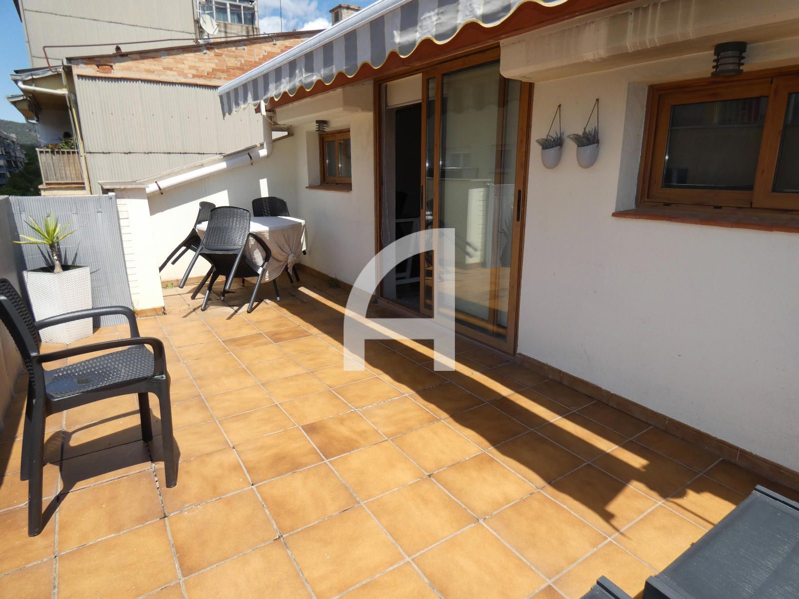 Terrace of Duplex for sale in Terrassa  with Air Conditioner, Heating and Terrace