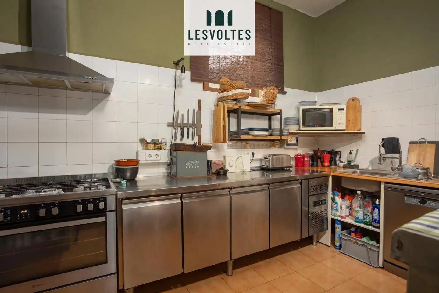Cocina de Casa o chalet en venta en Bellcaire d'Empordà con Calefacción, Jardín privado y Parquet