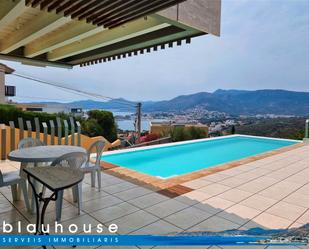 Swimming pool of House or chalet for sale in Llançà  with Air Conditioner, Heating and Private garden