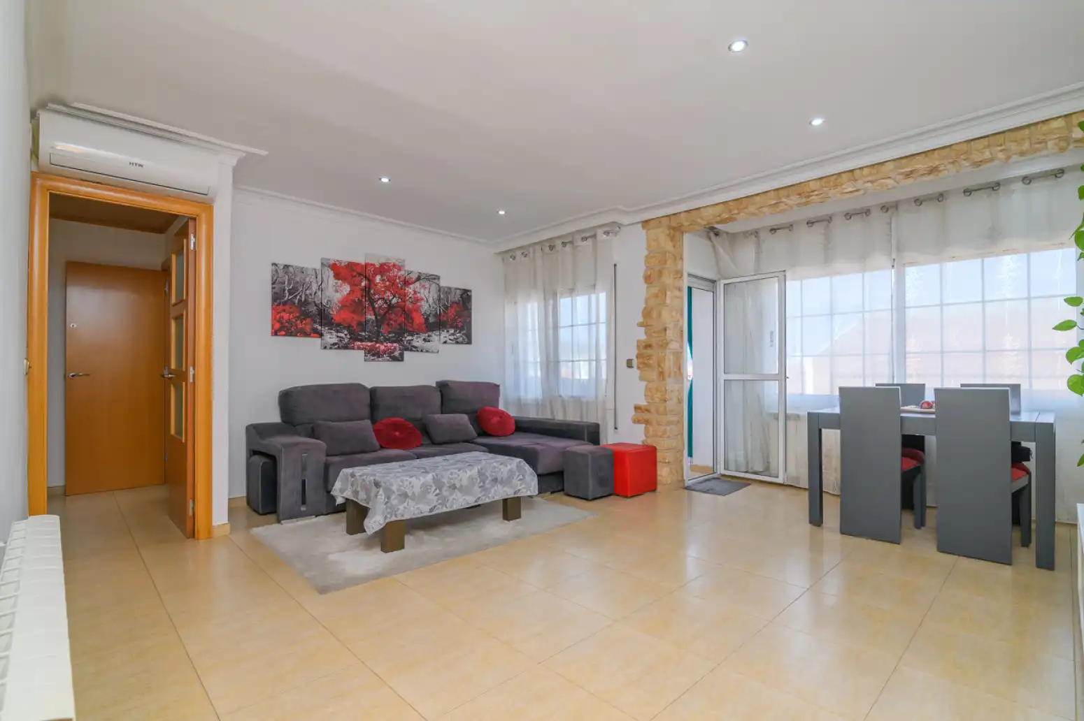 Sala d'estar de Àtic en venda en Viladecans amb Aire condicionat, Calefacció i Balcó