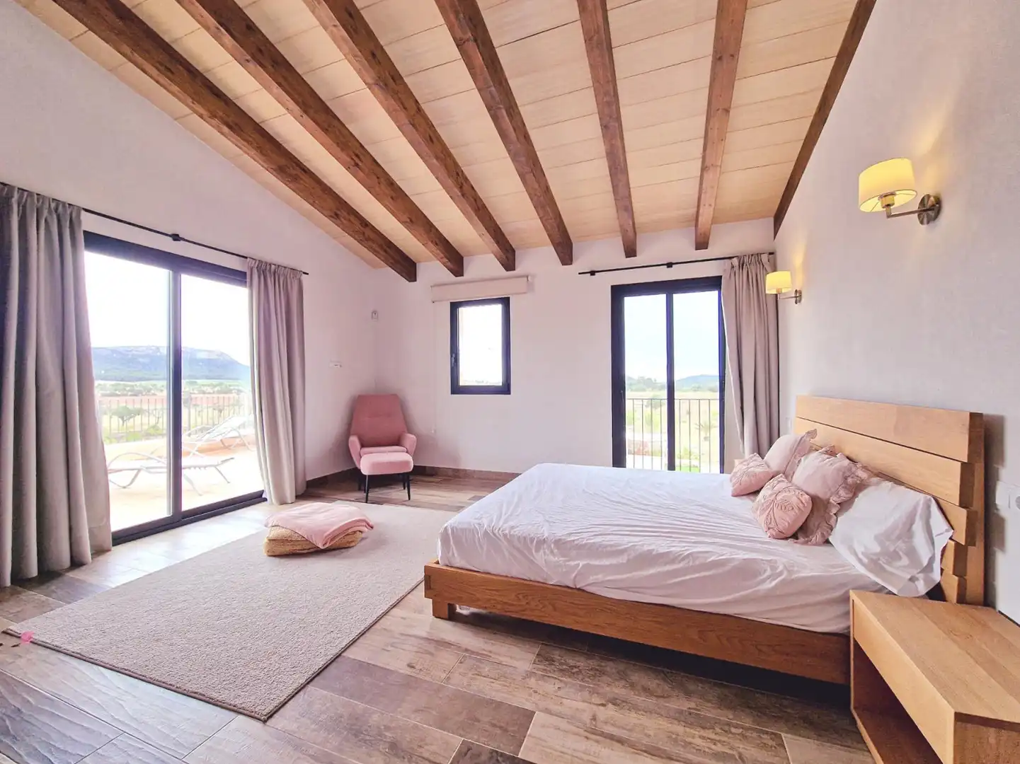 Bedroom of Houses for rent in Felanitx  with Air Conditioner, Terrace and Storage room