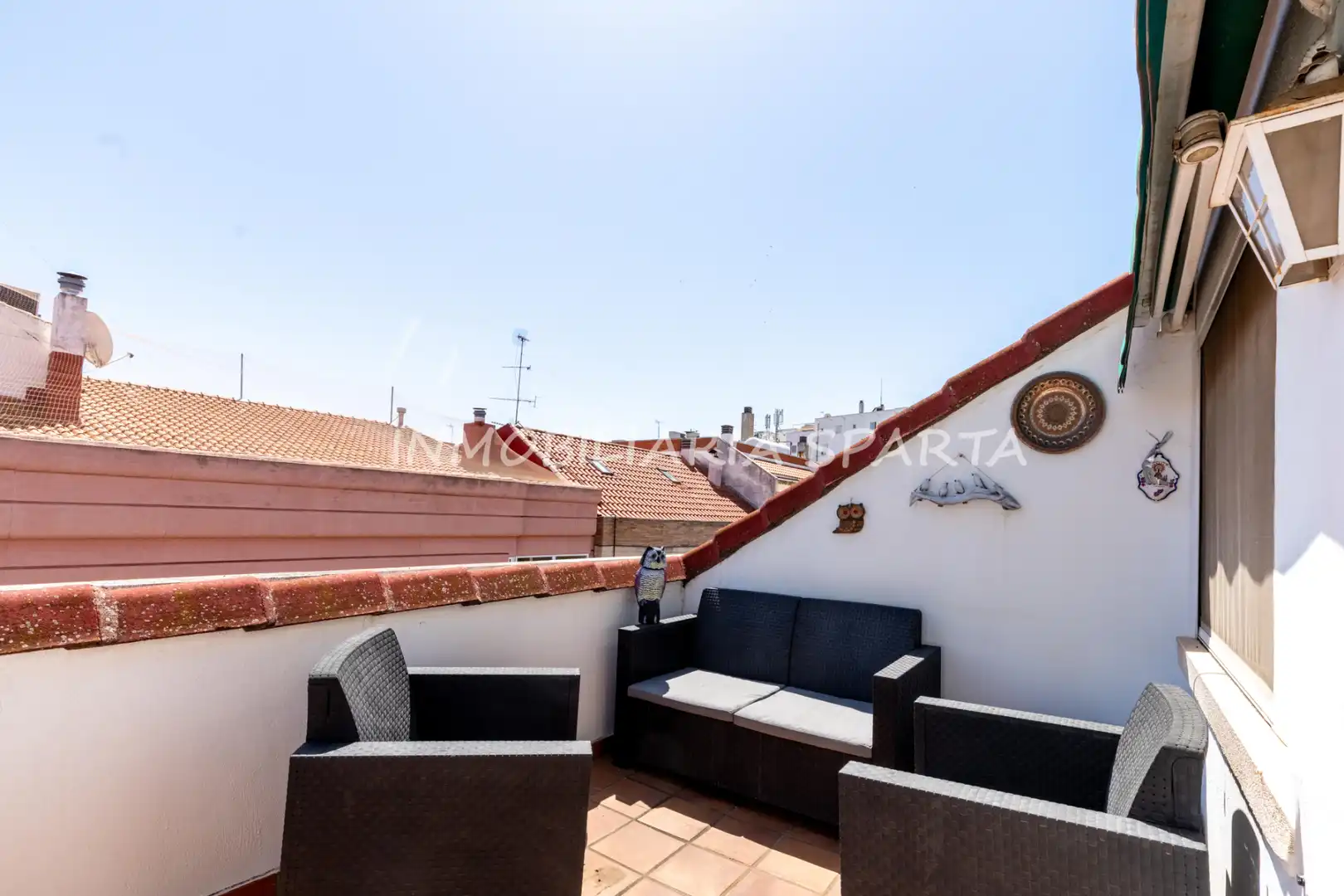 Terrace of Duplexes for sale in Ciudad Real  with Air Conditioner, Heating and Parquet flooring