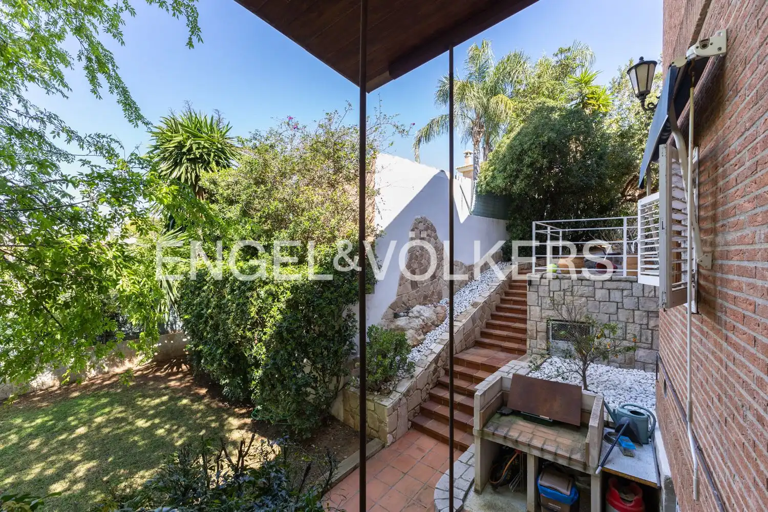 Terrace of Houses for rent in Riba-roja de Túria  with Air Conditioner, Heating and Private garden
