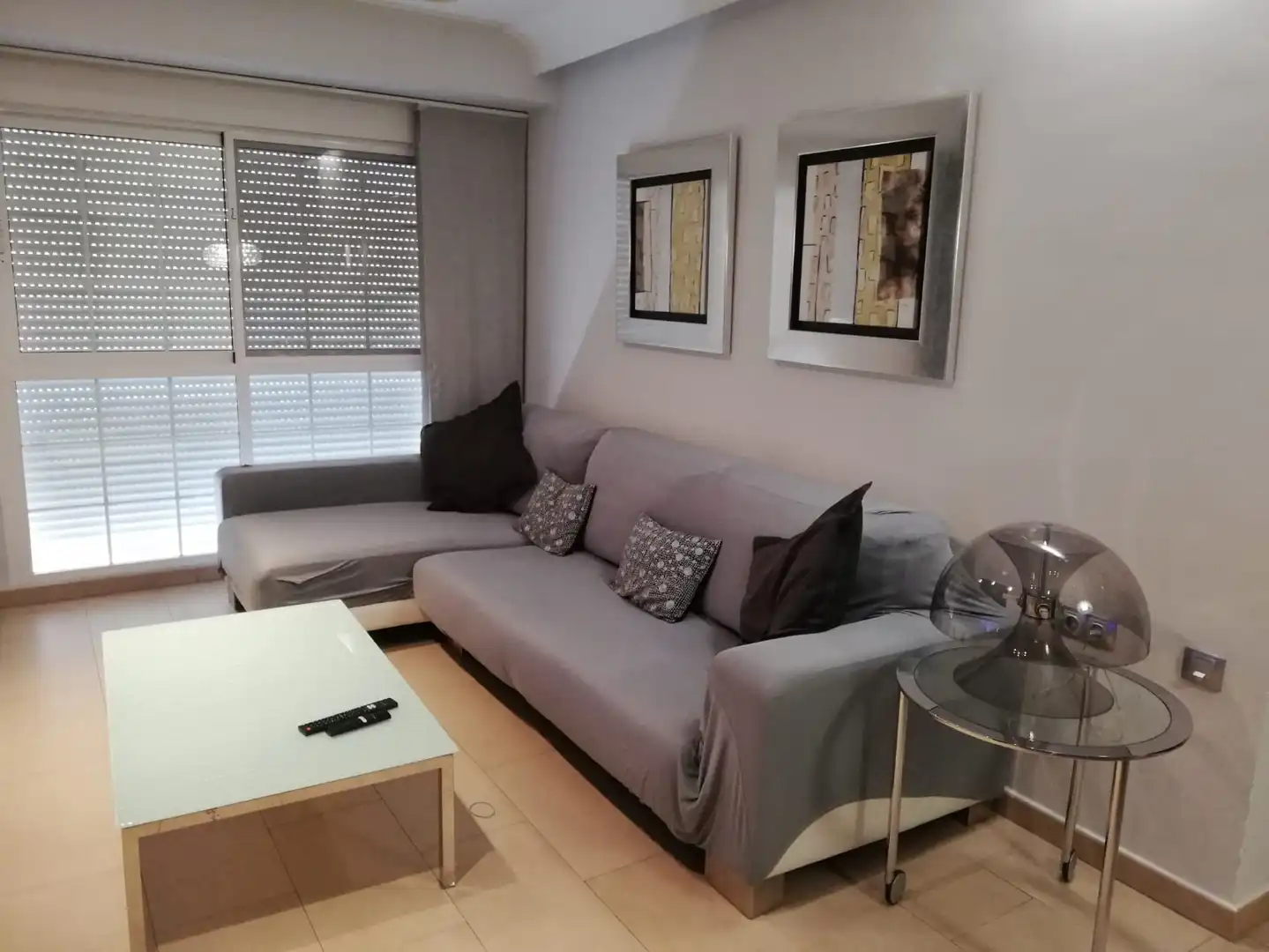 Wohnzimmer von Wohnungen zur Miete in Orihuela mit Klimaanlage, Möbliert und Ofen