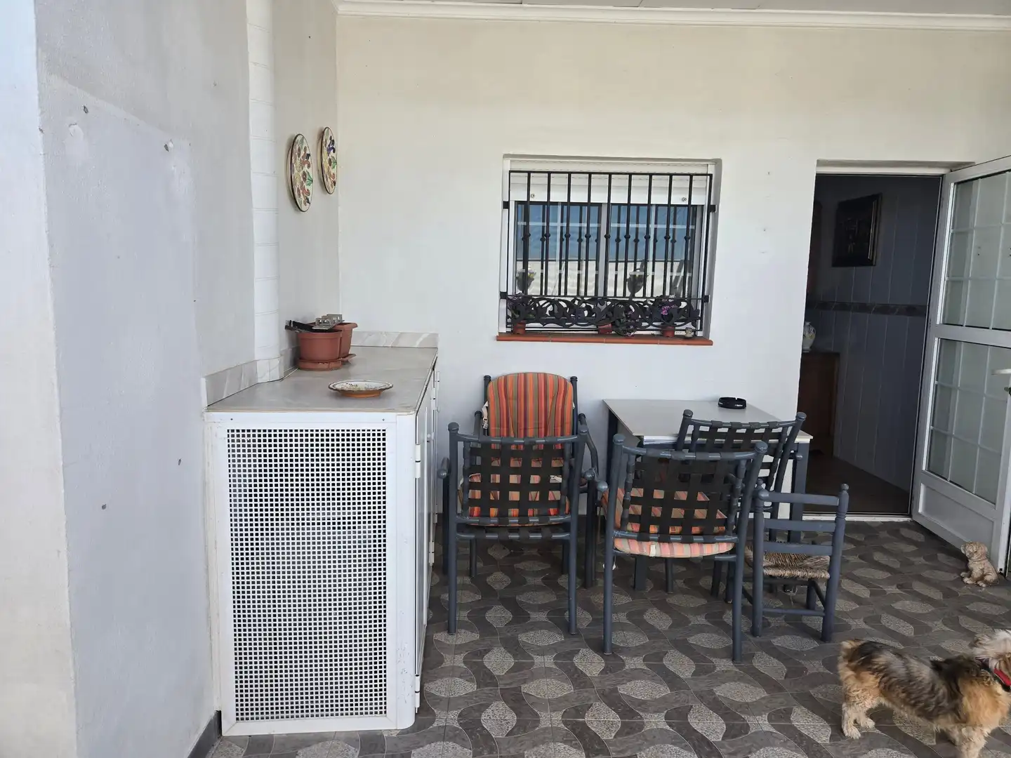 Terraza de Finca rústica en venta en Barxeta con Aire acondicionado, Jardín privado y Terraza