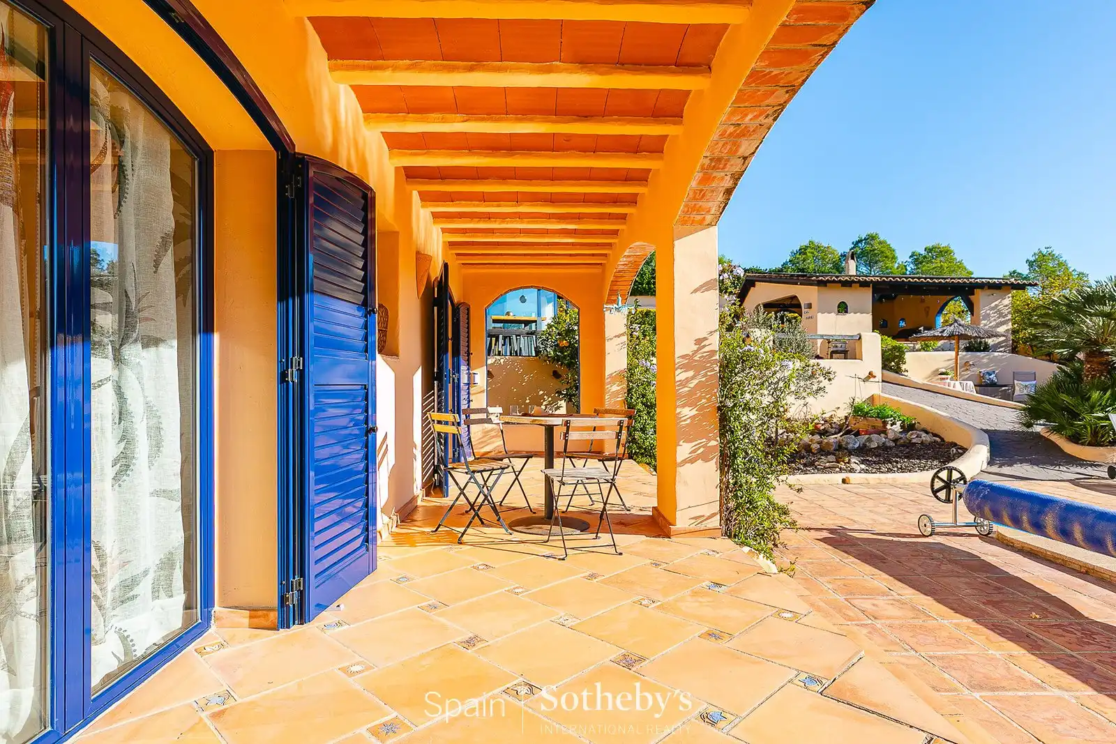 Terraza de Casa o chalet en venta en Olivella con Aire acondicionado, Calefacción y Jardín privado