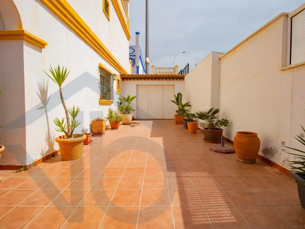 Terrassa de Casa adosada en venda en Pulpí