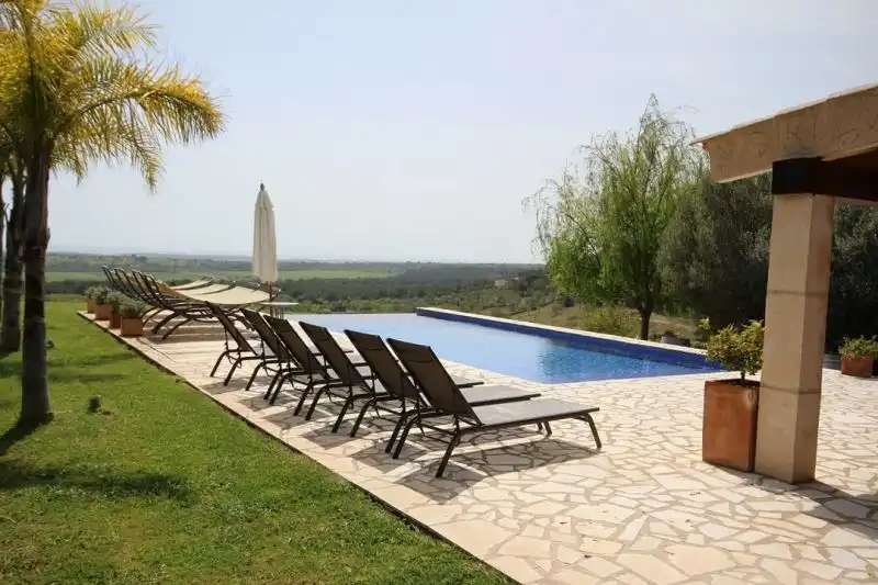 Swimming pool of Country homes for sale in Manacor  with Private garden, Terrace and Swimming Pool