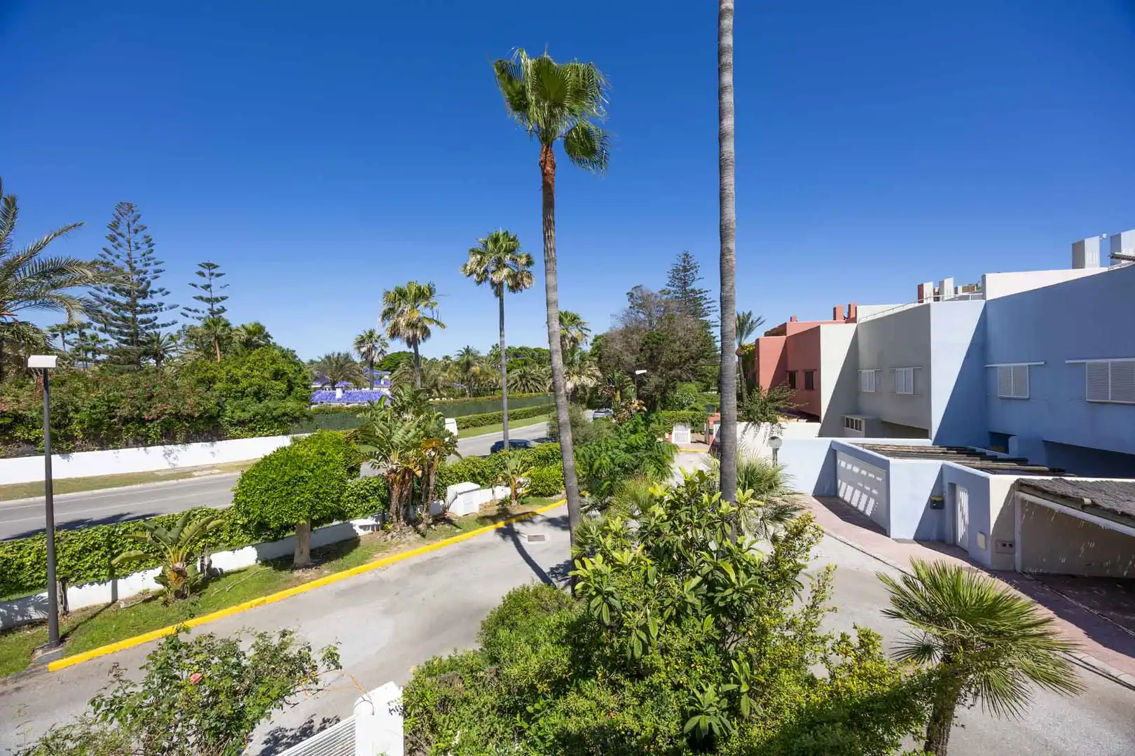 Exterior view of Detached homes for sale in Sotogrande  with Air Conditioner, Private garden and Terrace