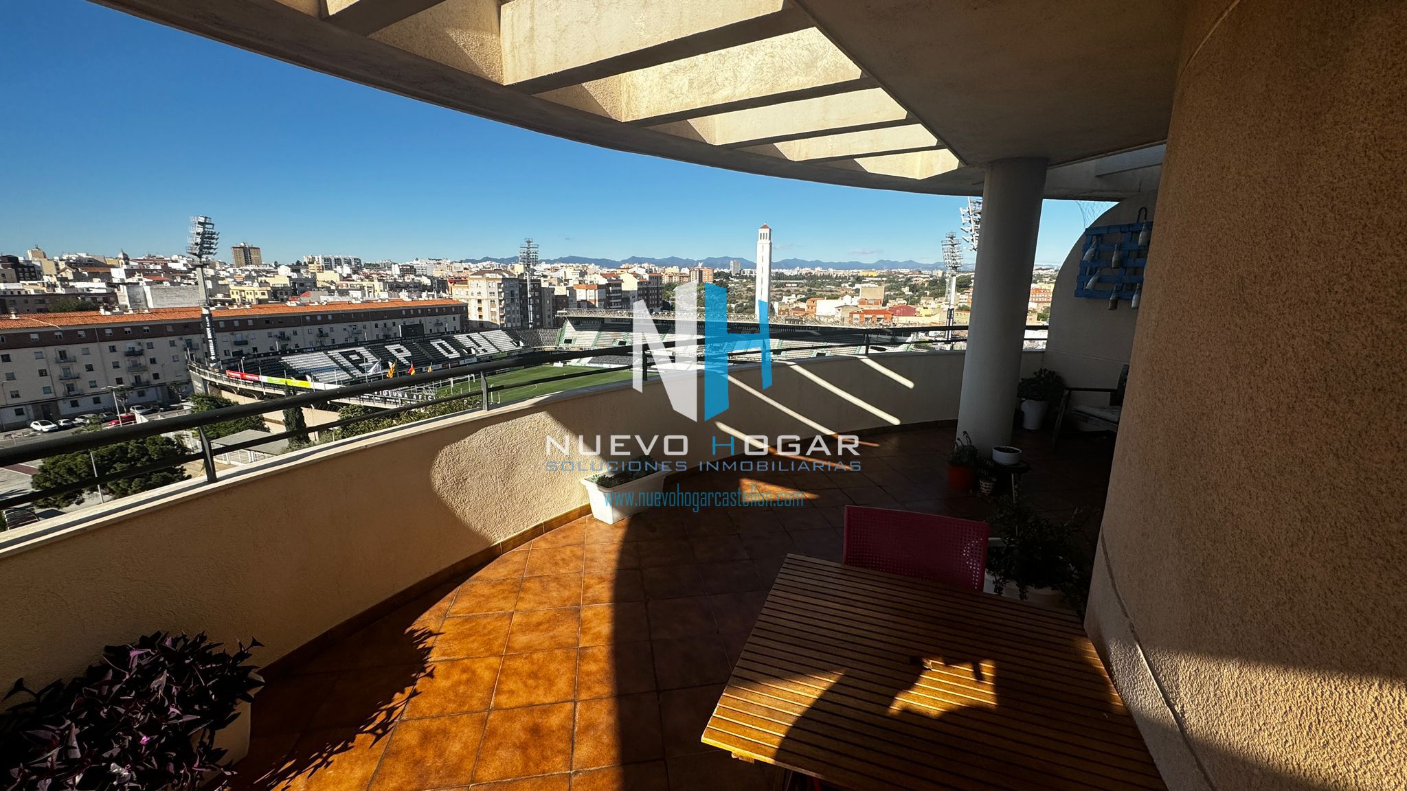 Terrace of Attic for sale in Castellón de la Plana / Castelló de la Plana  with Heating, Terrace and Storage room