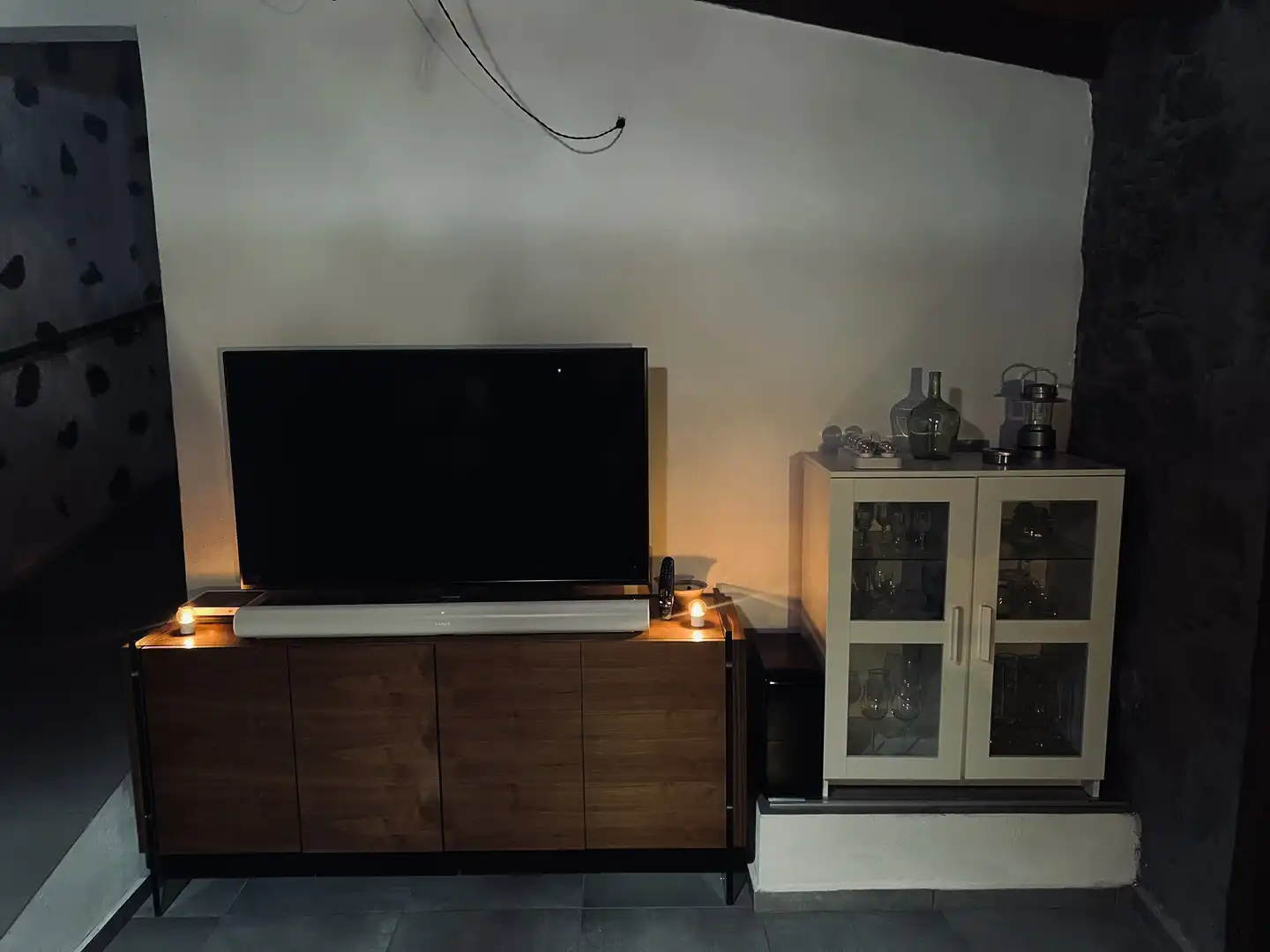 Wohnzimmer von Haus oder Chalet zur Miete in Adeje mit Klimaanlage, Privatgarten und Terrasse