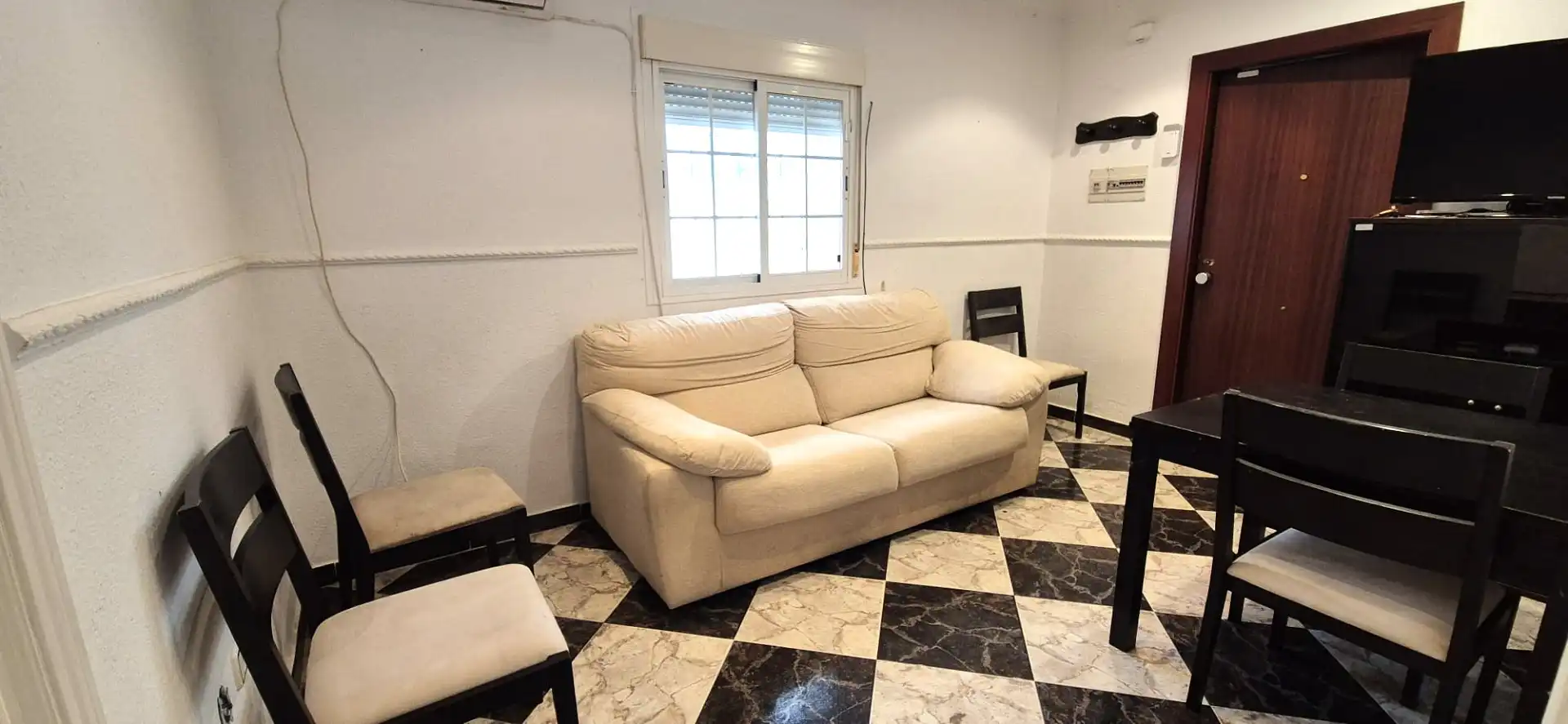 Sala de estar de Piso en venta en Badajoz con Aire acondicionado, Calefacción y Amueblado