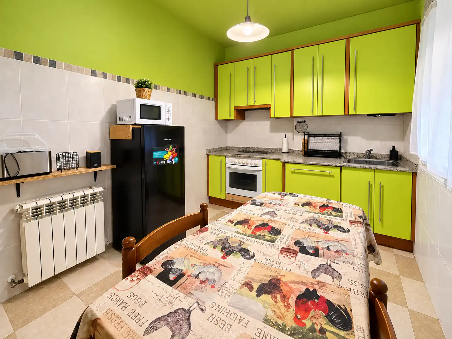 Cocina de Piso de alquiler en Santander con Calefacción, Amueblado y Horno