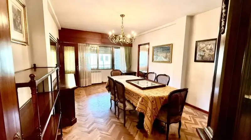 Esszimmer von Wohnung zum Verkauf in El Espinar mit Heizung, Privatgarten und Parkett