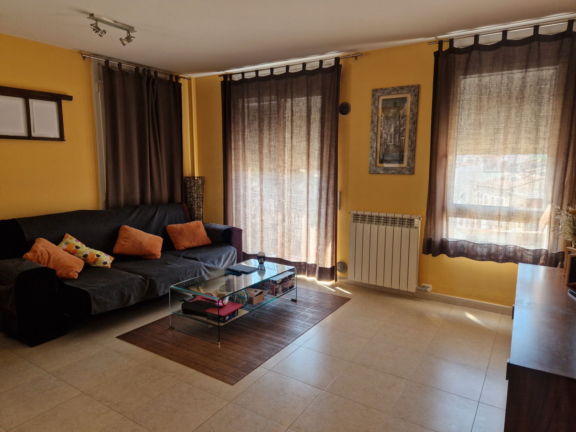 Sala d'estar de Pis en venda en Olot amb Calefacció