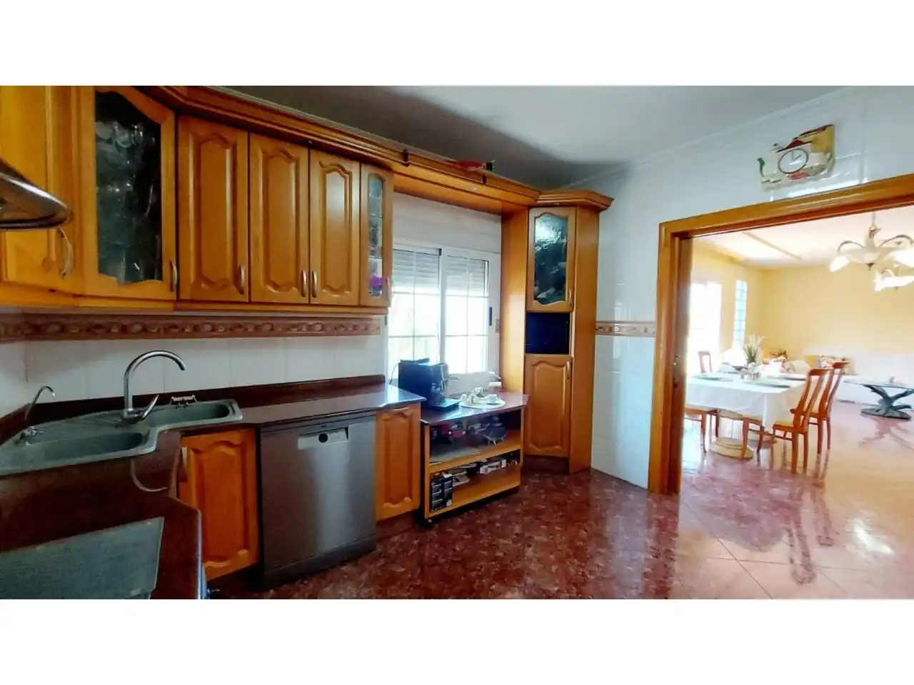 Cuina de Casa adosada en venda en Molina de Segura amb Aire condicionat, Jardí privat i Terrassa