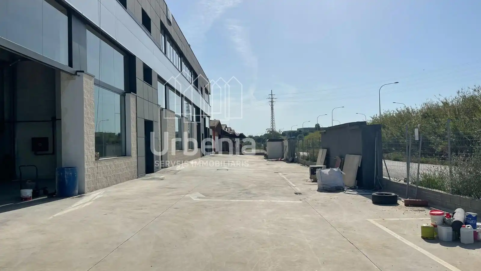 Vista exterior de Nave industrial en venta en Cabrera de Mar