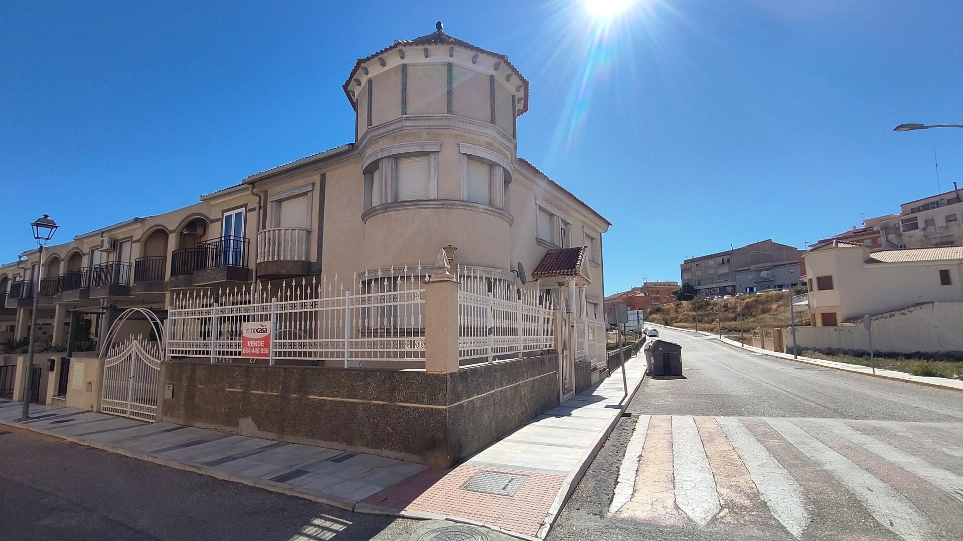 Exterior view of Single-family semi-detached for sale in Olula del Río  with Heating, Terrace and Alarm
