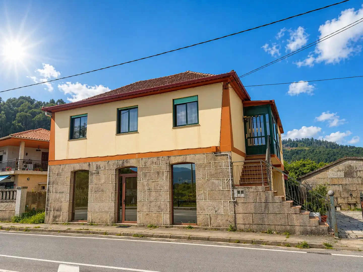 Casa amb jardí en venda a Arbo, imagen 2