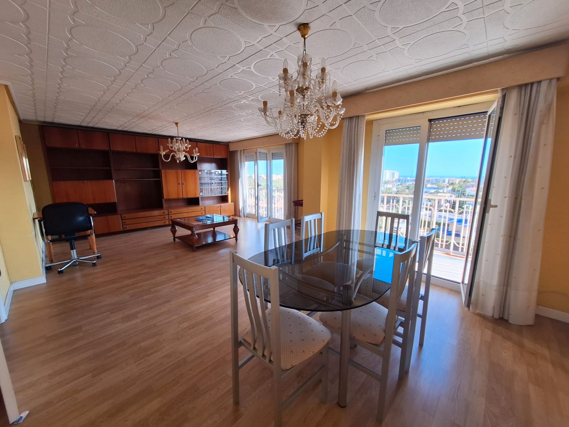 Dining room of Flat for sale in Elche / Elx  with Terrace and Balcony