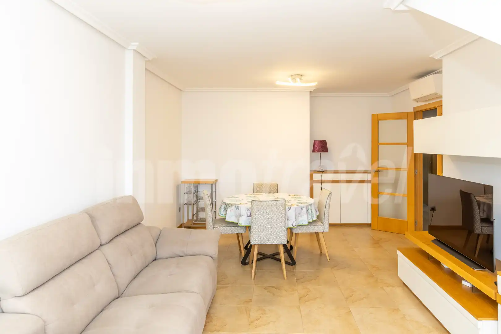 Living room of Attic for sale in Sanxenxo  with Air Conditioner, Heating and Terrace