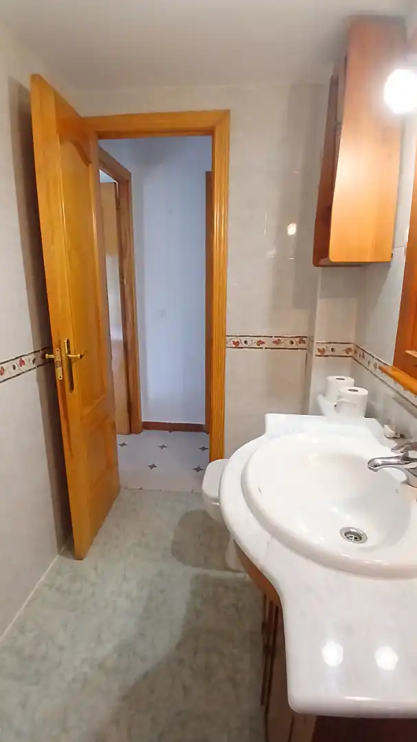 Badezimmer von Wohnung zum Verkauf in Collado Villalba mit Heizung, Parkett und Terrasse